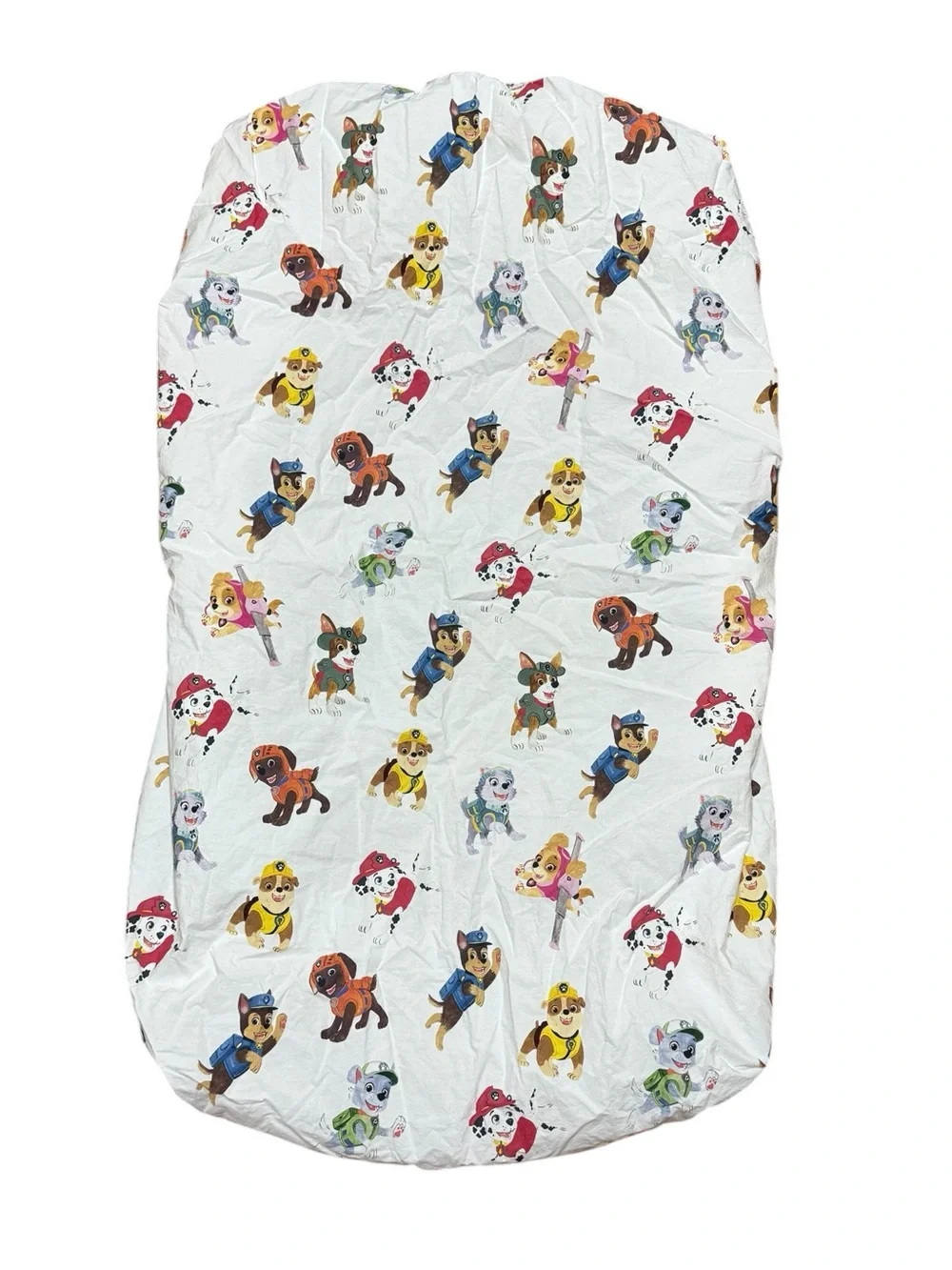 Pottery Barn Kids Standard Crib Fitted Sheet Organic Cotton Paw Patrol